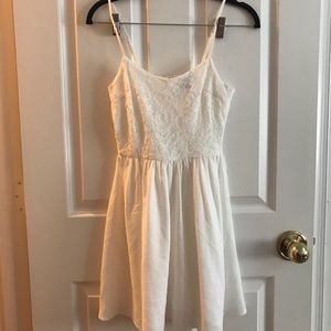 White babydoll dress